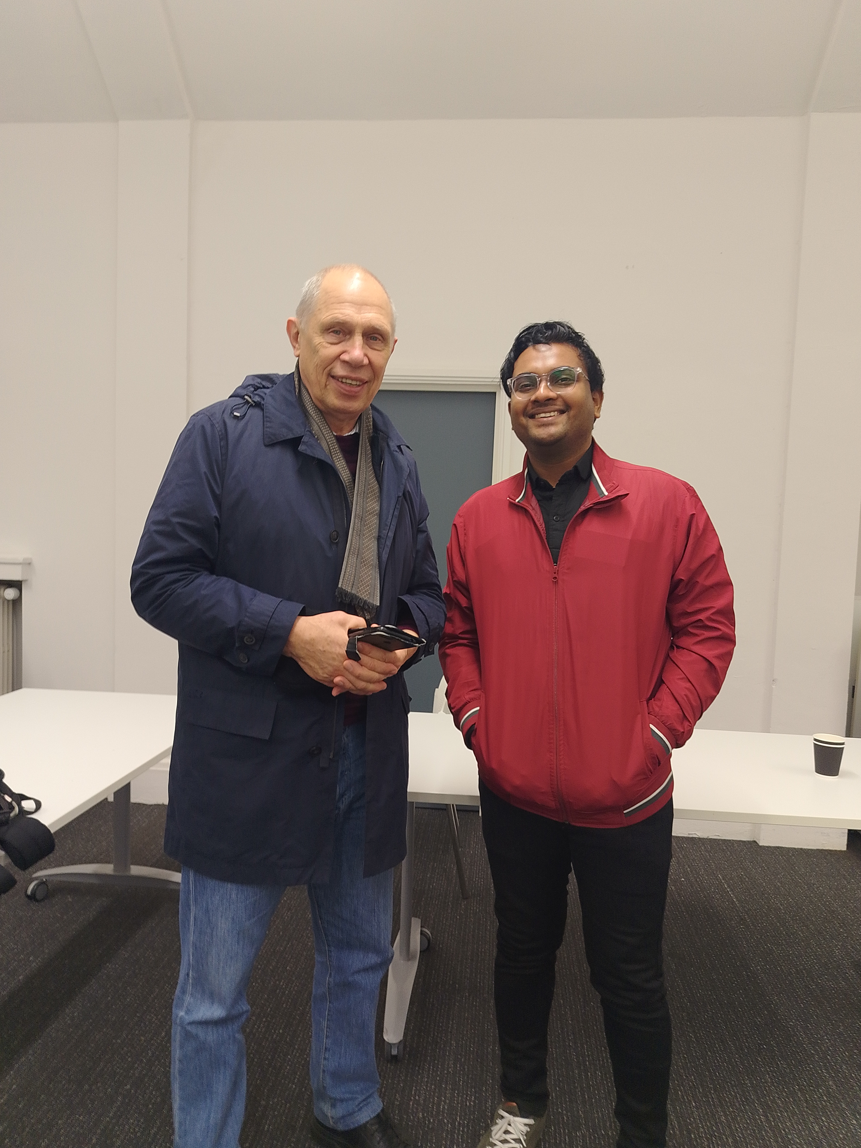 Balaga Raghuram at Lancaster University Winter School